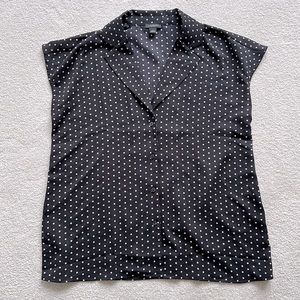 NWOT! Ann Taylor Polka Dot Blouse